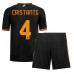 AS Roma Bryan Cristante #4 Dětské Oblečení 3rd Dres 2023-24 Krátkým Rukávem (+ trenýrky)